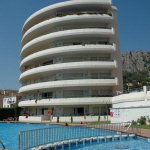 Appartementen en zwembad